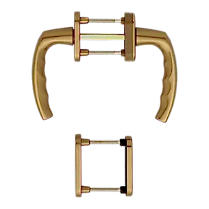 Hoppe atlanta aluminyum bronz renk kapı kolu