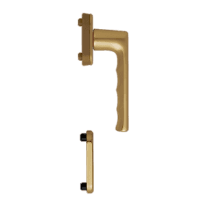 Hoppe hamburg aluminyum bronz renk kapı kolu