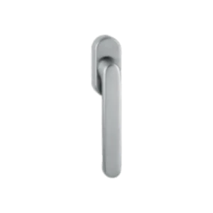 Hoppe luxembourg aluminyum gümüş renk pencere kolu