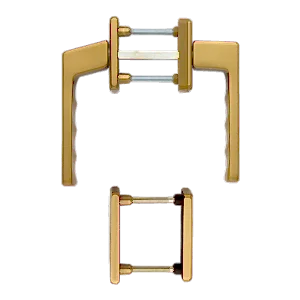 Hoppe toulon aluminyum bronz renk kapı kolu