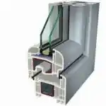 Grigio Ral 7001 Folyo Kaplama Agaoglu WinLIFE Gealan Pvc Pencere Kapi Sistemleri